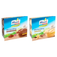 MinusL laktózmentes puding 4 x 125 g (500 g)