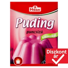 Haas Klasszikus puncsízű pudingpor 3 x 40 g