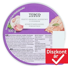 fokhagymás kenhető krém májjal 100 g