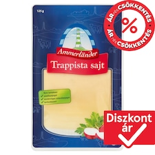 Ammerländer szeletelt trappista sajt 125 g