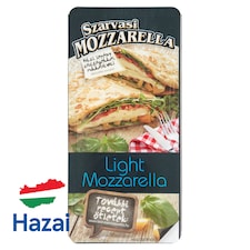 Szarvasi Szeletelt Mozzarella light 100 g