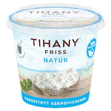 Tihany Friss natúr habosított szendvicskrém 140 g