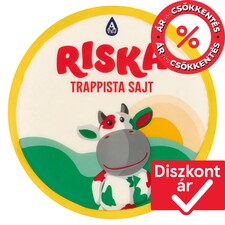 Riska félzsíros, félkemény sajt
