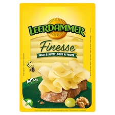 Leerdammer Finesse Original laktózmentes félkemény zsíros szeletelt sajt 80 g