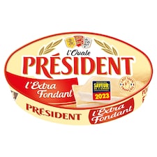 Président fehér nemespenésszel érlelt zsírdús lágy camembert sajt 200 g