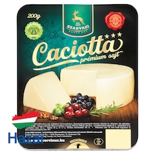 Szarvasi Caciotta kérgében érlelt félkemény sajt 200 g