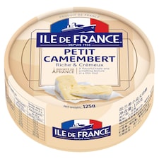 Ile de France Petit Camembert nemespenésszel érlelt zsíros lágysajt 125 g