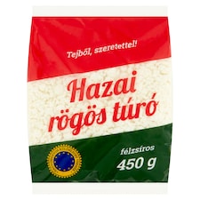 Hazai félzsíros rögös túró 450 g