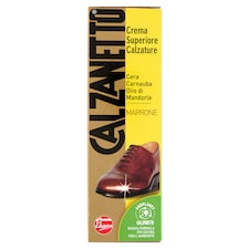 Calzanetto barna cipőápoló krém 50 ml
