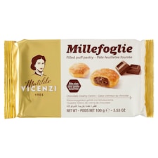 Matilde Vicenzi Millefoglie leveles tészta csokoládés krémmel töltve 100 g