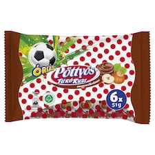 Pöttyös Óriás Túró Rudi mogyorókrémes túródesszert 6 x 51 g (306 g)