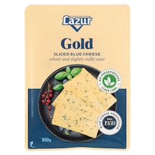Lazur Gold szeletelt, zsíros, lágy, arany márványsajt 100 g