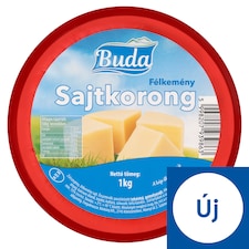 Buda félkemény sajtkorong 1 kg