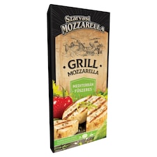 Szarvasi Mozzarella mediterrán fűszeres grill mozzarella 2 x 75 g (150 g)