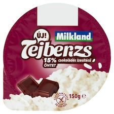 Milkland tejberizs csokoládés ízesítésű öntettel 150 g