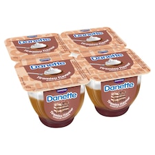 Danette tiramisuízű réteges tejdesszert, kávé- és csokoládé ízű rétegekkel 4 x 90 g (360 g)