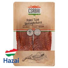 Csabai szeletelt Pokol Tüze vastagkolbász 75 g