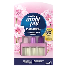 Ambi Pur Flowers & Spring Elektromos Légfrissítő-utántöltő, 20ml