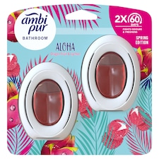 Ambi Pur Fürdőszobai Légfrissítő - Folyamatos Szagsemlegesítés És Szagmegelőzés Aloha 2 X