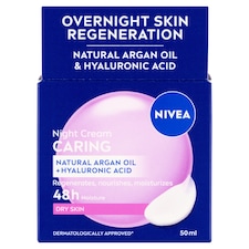 NIVEA Caring éjszakai arckrém száraz bőrre 50 ml