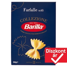 Barilla Farfalle apró száraztészta durum búzadarából 500 g