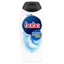 Baba 3in1 férfi tusfürdő érzékeny bőrre 400 ml