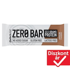 BioTechUSA Zero Bar cappuccino ízű fehérjeszelet édesítőszerrel 50 g