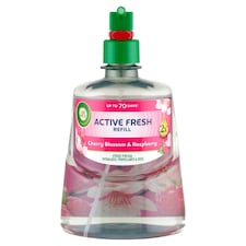 Air Wick Active Fresh Cseresznyevirág és Málna utántöltő 228 ml