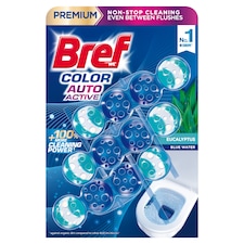 Bref Color Auto Active Eucalyptus WC-frissítő 3 x 50 g