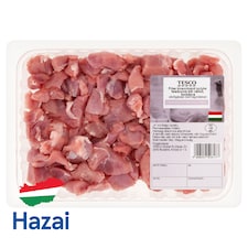 friss kicsontozott pulyka felsőcomb bőr nélkül, kockázva 500 g