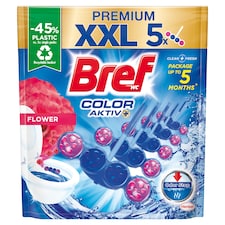 Bref Color Aktiv Flower WC frissítő 5 x 50 (250 g)