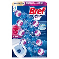 Bref Color Auto Active Flower WC-frissítő 4 x 50 g