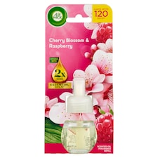 Air Wick Cseresznyevirág és Málna elektromos utántöltő légfrissítő készülékhez 19 ml
