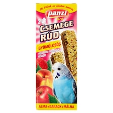 Panzi Bird gyümölcsös csemege rúd hullámos papagájok részére 2 db 135 g