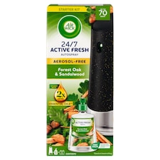Air Wick Active Fresh Erdei Tölgy és Szantálfa készülék és utántöltő 228 ml