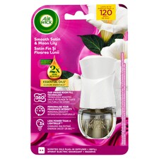 Air Wick Bársonyos Szatén és Éji Liliom elektromos légfrissítő készülék & utántöltő 19 ml
