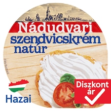 Nádudvari natúr szendvicskrém 125 g