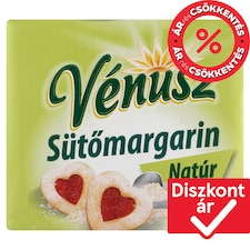 Vénusz Natúr sütőmargarin 70% zsírtartalmú margarin 250 g