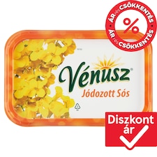 Vénusz Jódozott Sós 55% zsírtartalmú margarin 450 g