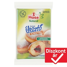 Haas Natural instant élesztő 3 x 7 g