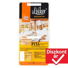 Lecker elősütött egyiptomi típusú pita
