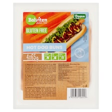 Balviten gluténmentes vegán hot dog zsemle 4 x 65 g