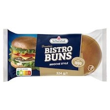 Schulstad Premium Brioche stílusú hamburgerzsemle 4 x 81 g (324 g)