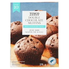 kakaós sütemény porkeverék csokoládédarabokkal muffin készítéséhez 275 g
