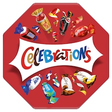 Celebrations vegyes töltött és kekszes tejcsokoládé 196 g