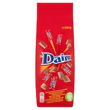 Daim tejcsokoládéval bevont, ropogós mandulás karamell 200 g