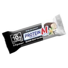 Protein M High Quality mártott vaníliás túródesszert kollagénnel, édesítőszerrel 40 g