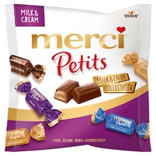 Storck Merci Petits Milk & Cream Collection 4 csokoládékülönlegesség 125 g