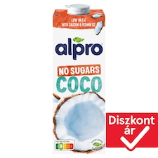 Alpro cukormentes kókuszital hozzáadott kalciummal és vitaminokkal 1 l
