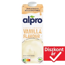 Alpro vaníliaízű szójaital hozzáadott kalciummal és vitaminokkal 1 l